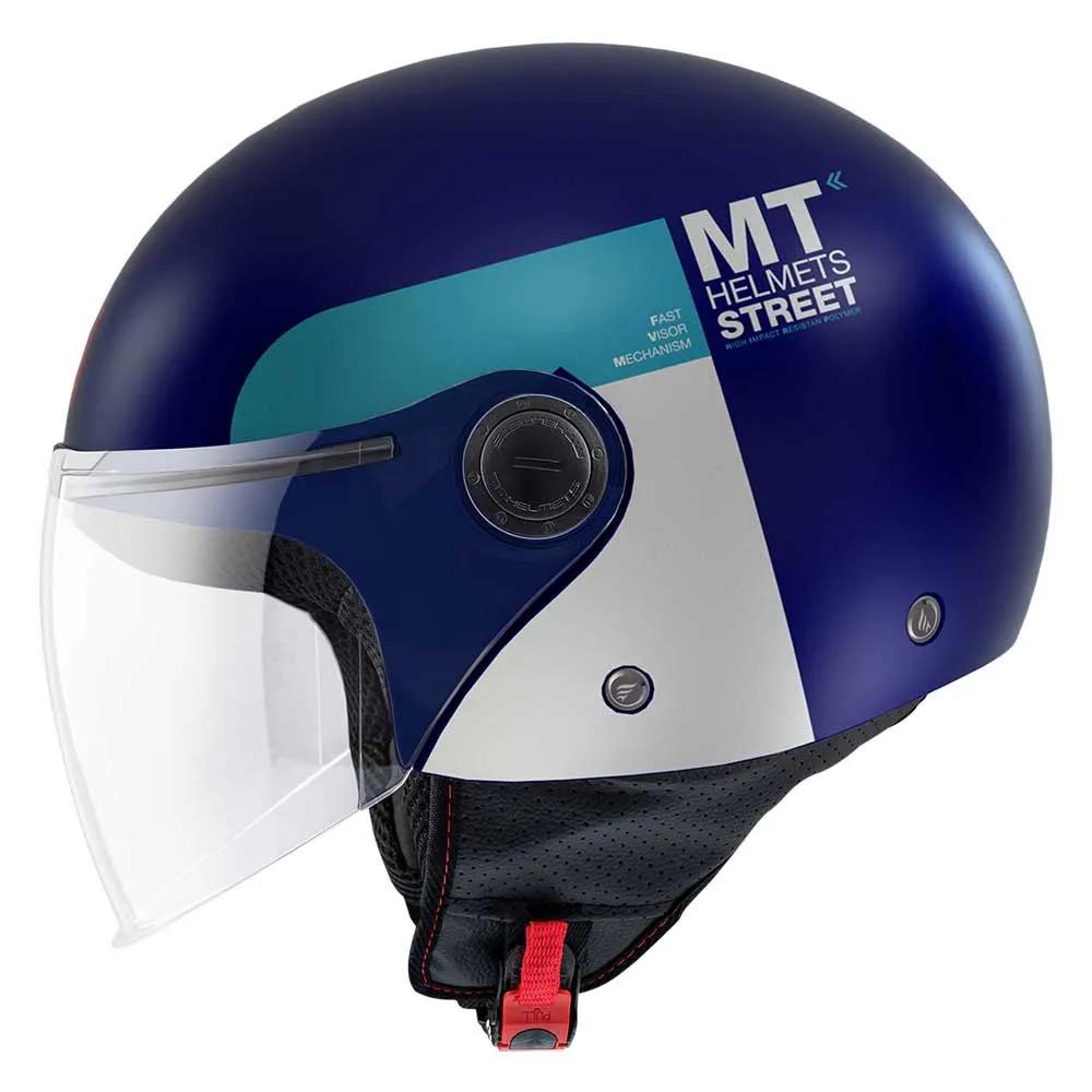 MT Helmets Open Face Helmet Street S Inboard