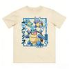 Pokémon Squirtle Evolution Printed Tshirt Mens and Womens Tshirt Mens Top Harajuku Y2K Tshirt 2026 Summer New Streetwear