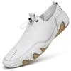 Work  Business Casual  Men  Work Shoes Business Casual Sneakers   Handmade Lac-up Flat  Plus Size Plus Size
