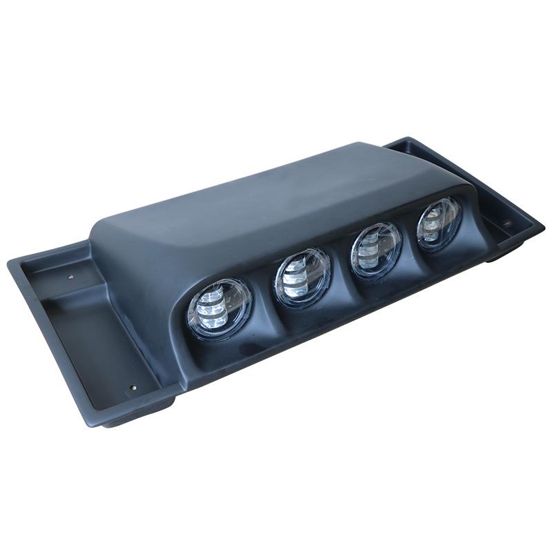 Hummer H2 Hood Mount Lighting: Remote Control Spotlights