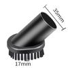 Heavy Duty 35mm Round Vacuum Cleaner Brush for Furniture Cleaning Long Lasting