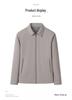 Spring and Autumn Men's Casual Lapel Zipper Jacket - Middle-aged Outerwear