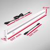 Réglette LED barre lumineuse placard pivotable de 150° pour cuisine atelier couleur blanche