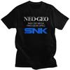 Custom Retro Arcade Game Neo Geo Snk T Shirt Men Short Sleeve Pure Cotton Tshirt Tees Streetwear Tshirts