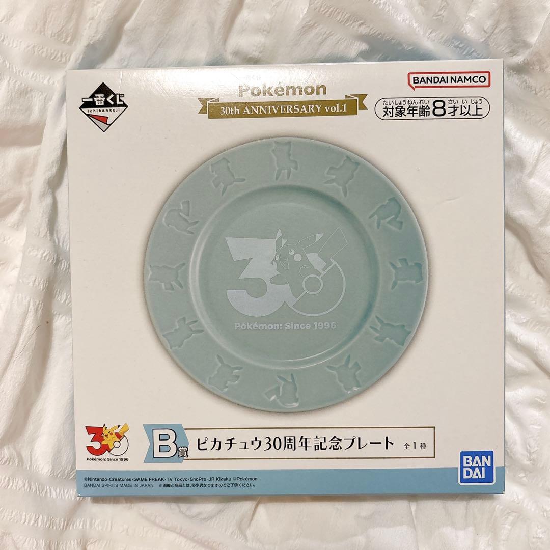 Ichiban Kuji Pokémon 30th Anniversary Plate B Prize
