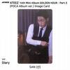 ATEEZ 14° Mini Album Golden Hour Parte.5 Album POCA ver. Photocard DIARY VER