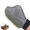 TPR Pet Grooming Glove Professional Pet Cleaning Mitten New Cat Grooming Massage Brush Dog