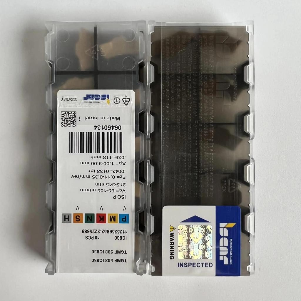 ISCAR / TGMF508 IC830  /Industrial indexable Carbide Inserts 10 PCS