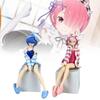 Charming Pvc Anime Figures Isekai Life Ram And Rem Beautiful Girl Collectibles