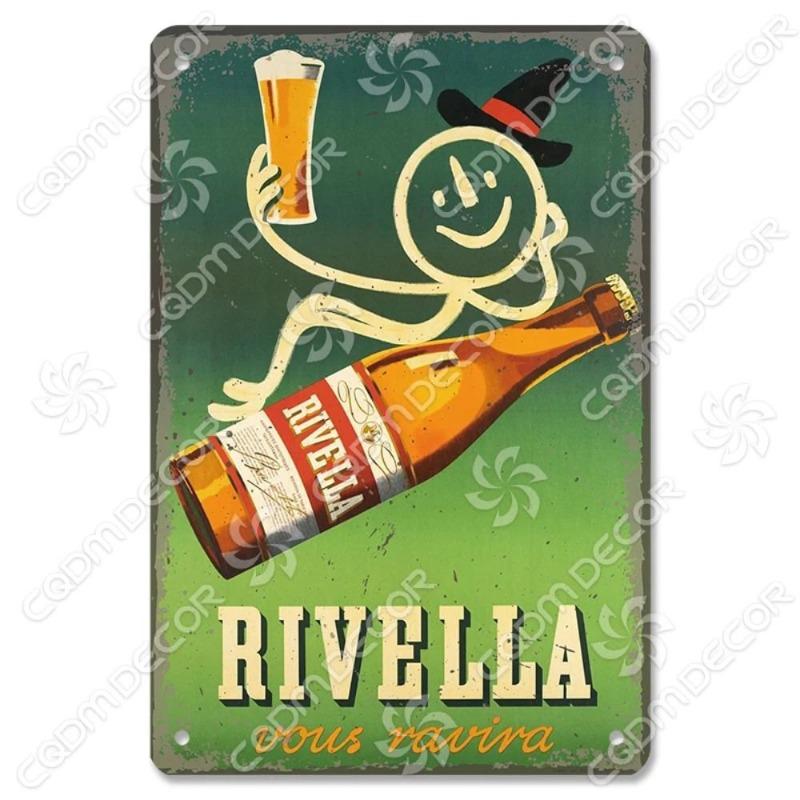 

Beer Metal Wall Art, Pub Bar Poster Sign