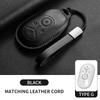 Leather Car Key Case Cover For Geely Galaxy L7 - L6 Max 1.5T Plus Air Pro Galaxy L7 Max E8 E5 Car Key Protection Bag
