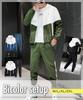 Three Joy Long Sleeve Windbreaker Training Size L Men's Set, Sportswear, Wear, Blue,