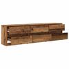 TV Units 2 pcs Reclaimed Wood Look 180 x 34 x 50 cm Particleboard