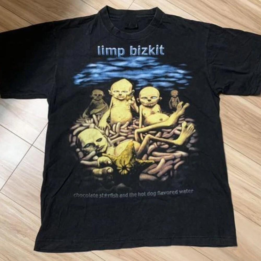 Rare Limp.Bizkit Men Black All Size 10D258 S