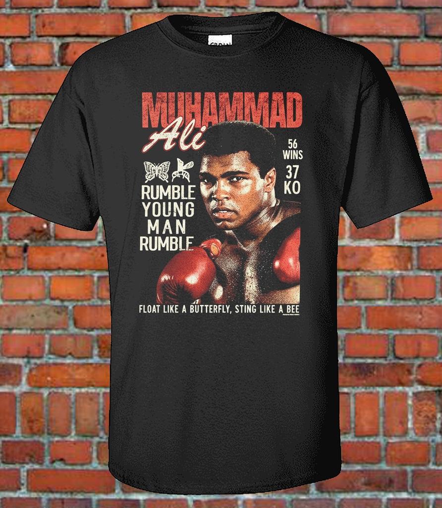 Retro Boxing Legend Graphic Tee Vintage 90s Sports Style Urban TShirt Al