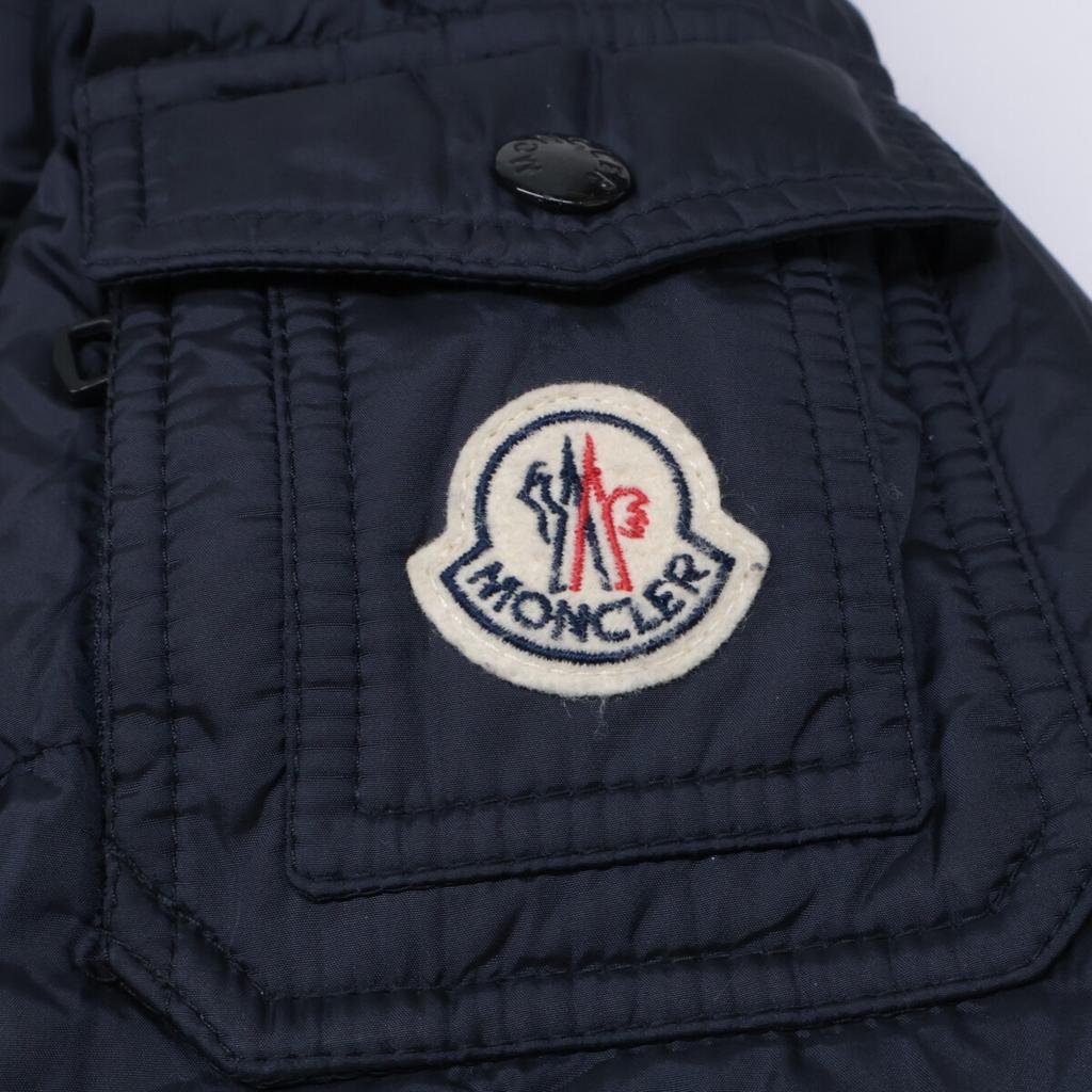 MONCLER MARQUE Marc fur down jacket Jacket 1 NavyUsed