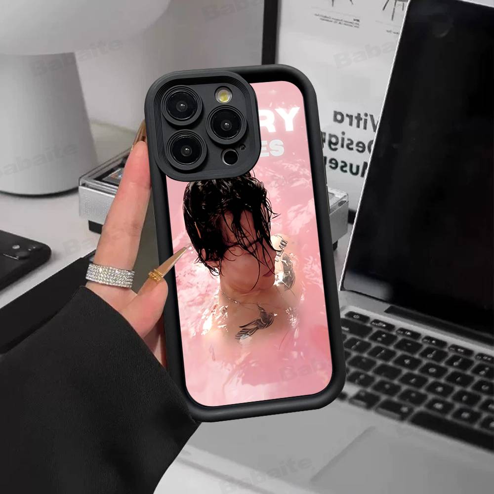 

H-Harrys Music Styles For IPhone 17 Pro Max 16 15 14 13 12 11 Plus Black Soft Phone Cover iPhone 14 plus
