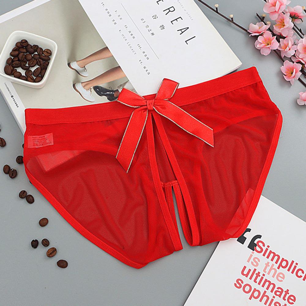 Sexy Seamless Mesh Briefs Panties Lingerie Thongs