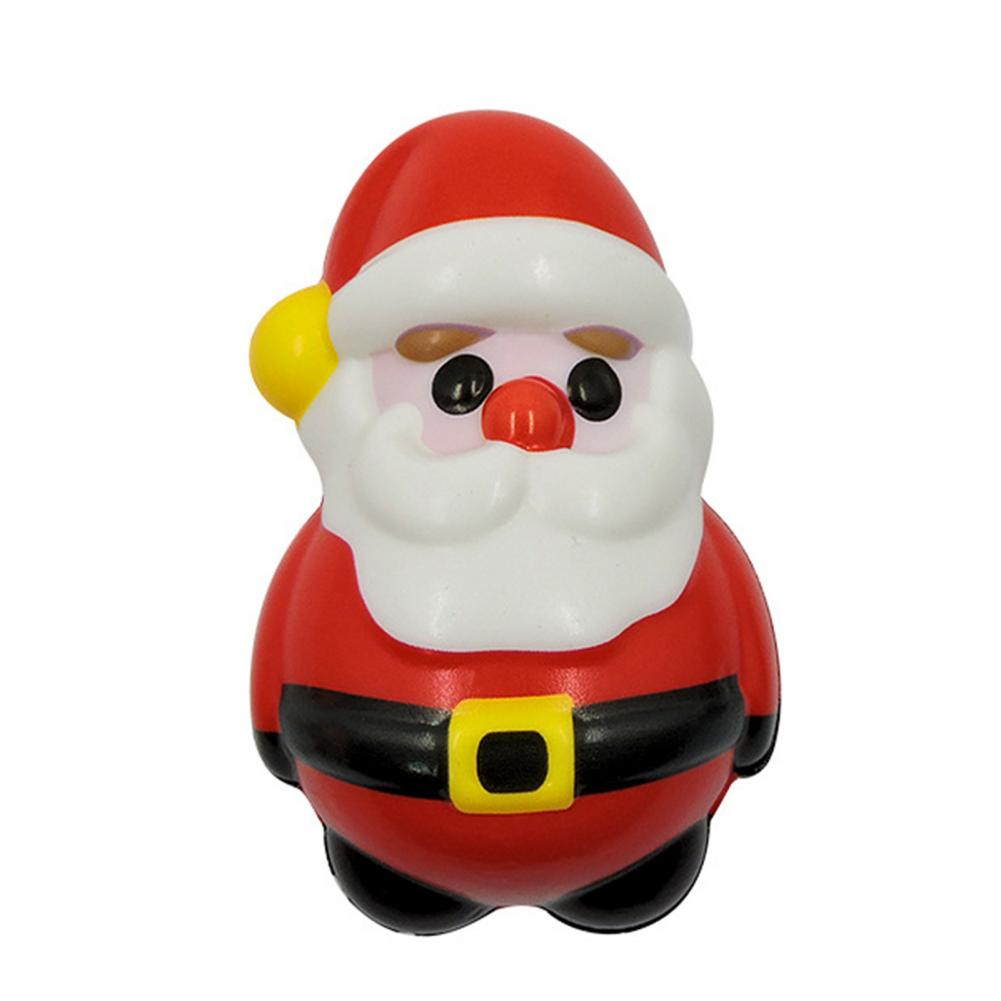 Doll Santa Claus Reindeer Christmas Gift Anti Stress Reliever Toy Flexible Kawaii Christmas Santa Antistress Squeeze Toy
