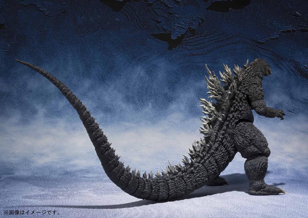 TAMASHII NATIONS Godzilla x Mechagodzilla Godzilla Approximately 155mm PVC ABS Painted Movable Figure S.H.MonsterArts (2002) &