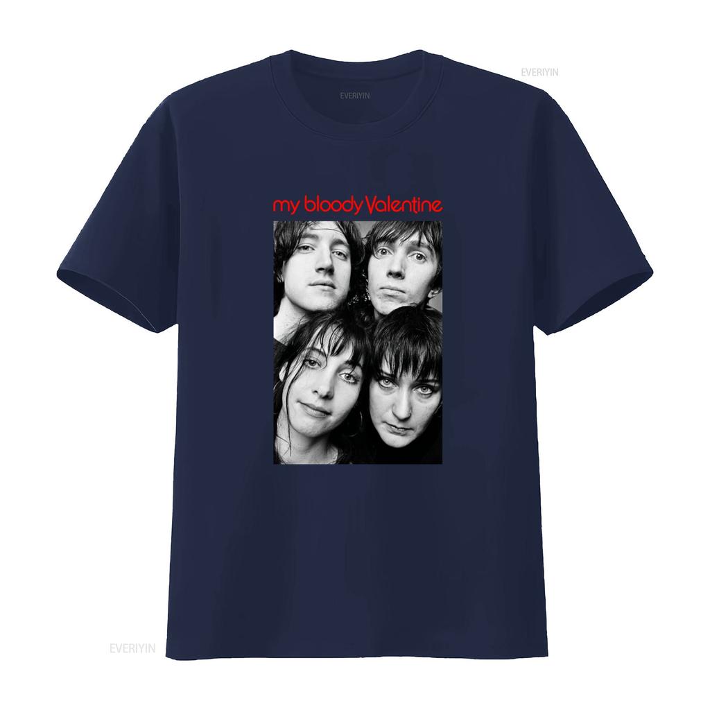 Vintage My Bloody Valentine 1991 Tour T-Shirt Klassischer Rock-Vibe für Fans vintage Gewaschen Streetwear Atmungsaktiv Unisex Leicht