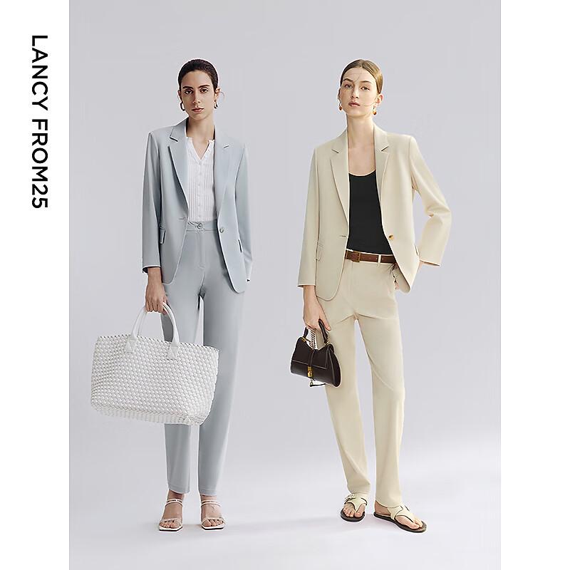 Langzi Notch Lapel Smart Casual Blazer