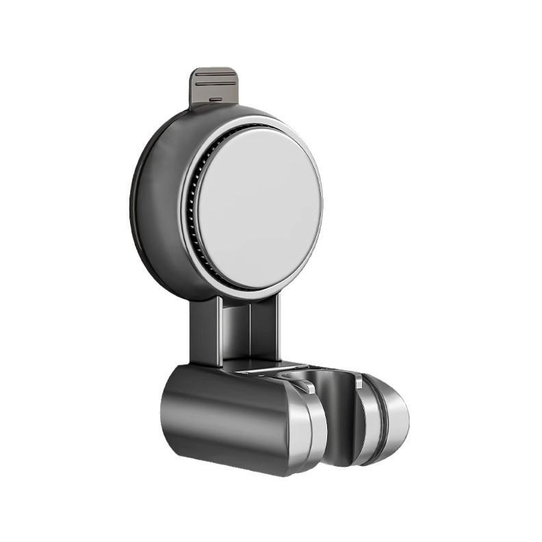 Unique Horizontal Setting Suction Cup Handheld Shower Head Holder Large Shower Head Supports Relocatable Wall Mounted