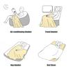 Cartoon Undead Horse Blankets Fluffy Soft Skin-Friendly Children Nap Blanket Cute Printed Luxury Fashion Flannel Throws