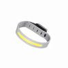 Ultra Light COB Running Wrist Light Charging Safety Wristband with One Click Operation,comfortable Rubber Strap,night Walking,cycling,jogging