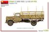 MiniArt German Army Cargo Truck Type PmQ600 Plastic Model Kit MA35449 1/35 WW.II 3-ton 3.6-36S Mid-Production
