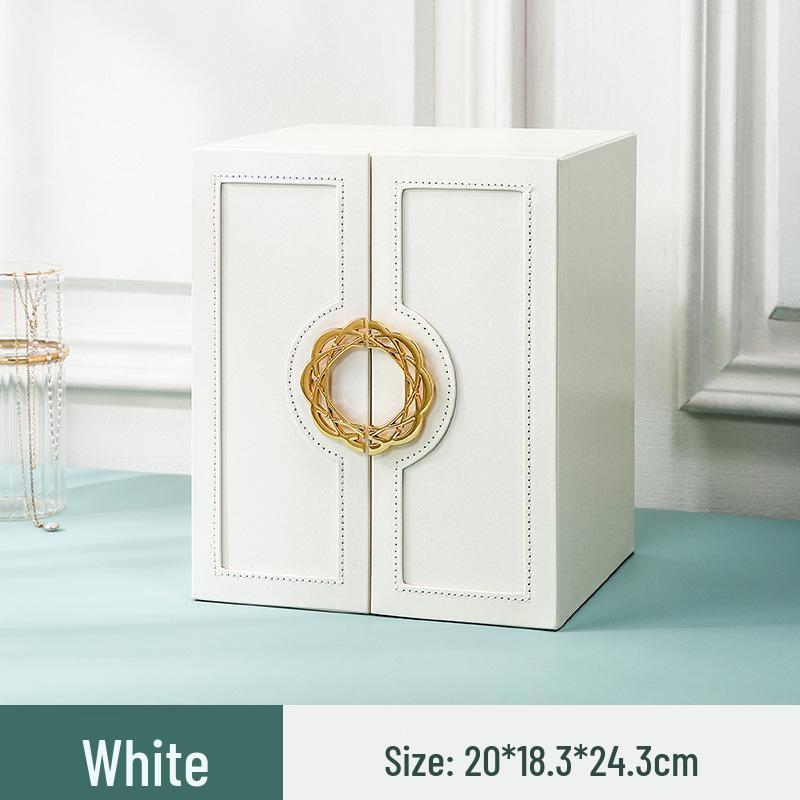 Multi-layer European Luxury Jewelry Box for Earrings, Rings & Necklaces