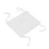 Cotton Chinese Herbal Bag with 4 Fixing Straps Hot Compress Microwavable Cotton Sachet Bag White 34