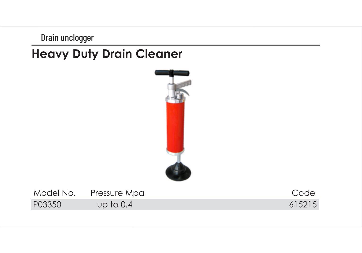 Yutian FAPRO Drain Cleaner P03350, Marine IMPA615215