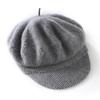 Cashmere beret female autumn and winter duck tongue warm and windproof versatile British literary outdoor sketch painter