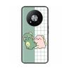 For ZTE Blade A73 5G Case  Cute Design Soft Liquid Silicone Back Cover For ZTE Blade A73 5G A 73 Protection Phone Housing Fundas