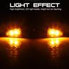 Motorcycle 12V Side Marker Mini Light LED Direction Turn Lamp Amber Waterproof Universal For Dirt Motorbike Cruiser Cafe Racer