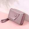 PU Leather Triple Fold Wallet Waterproof Women's Short Wallet Versatile Simplified Purse  Shopping