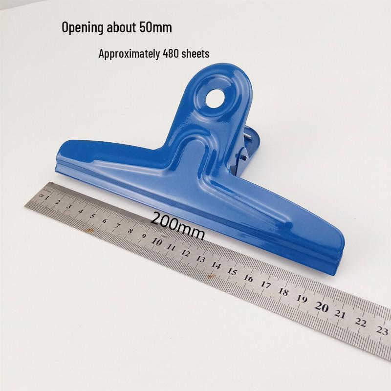 Stainless Steel Bill Clip for Office: Available In Extra Large, Large, Medium, Small Sizes for Finance, Iron Receipts, and Stationery Supplies.