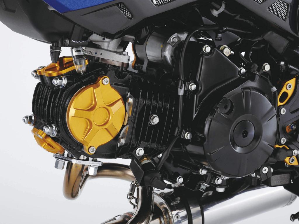 SHIFT UP Billet Cam Cover Gold MONKEY125 | Monkey 125 | Grom (2013-2018) | MSX125 (2013-2018) | 260103-04