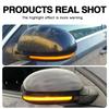 2pcs 12V Dynamic Blinker Turn Signal LED For VW EOS 2006-2008 Golf 5 / 6 Plus 2005-2013 Jetta Reversing Mirror Turn Signal Light