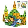 Mini Portable Magnetic Tiles Kids Educational Magnet Building Blocks Tin Box Travel Pocket Toy