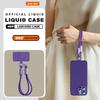 Phone Lanyard Case For For Iphone 16E 16 14 1 Plus 12 13 Mini 11 16 Pro X XR XS Max SE Liquid Silicone Strap Protector Soft Cover