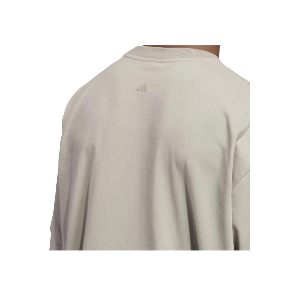 Adidas Basketball Round Neck Comfortable Skin-Friendly Logo Short Sleeve T-Shirt Unisex Tops Brown JD6127