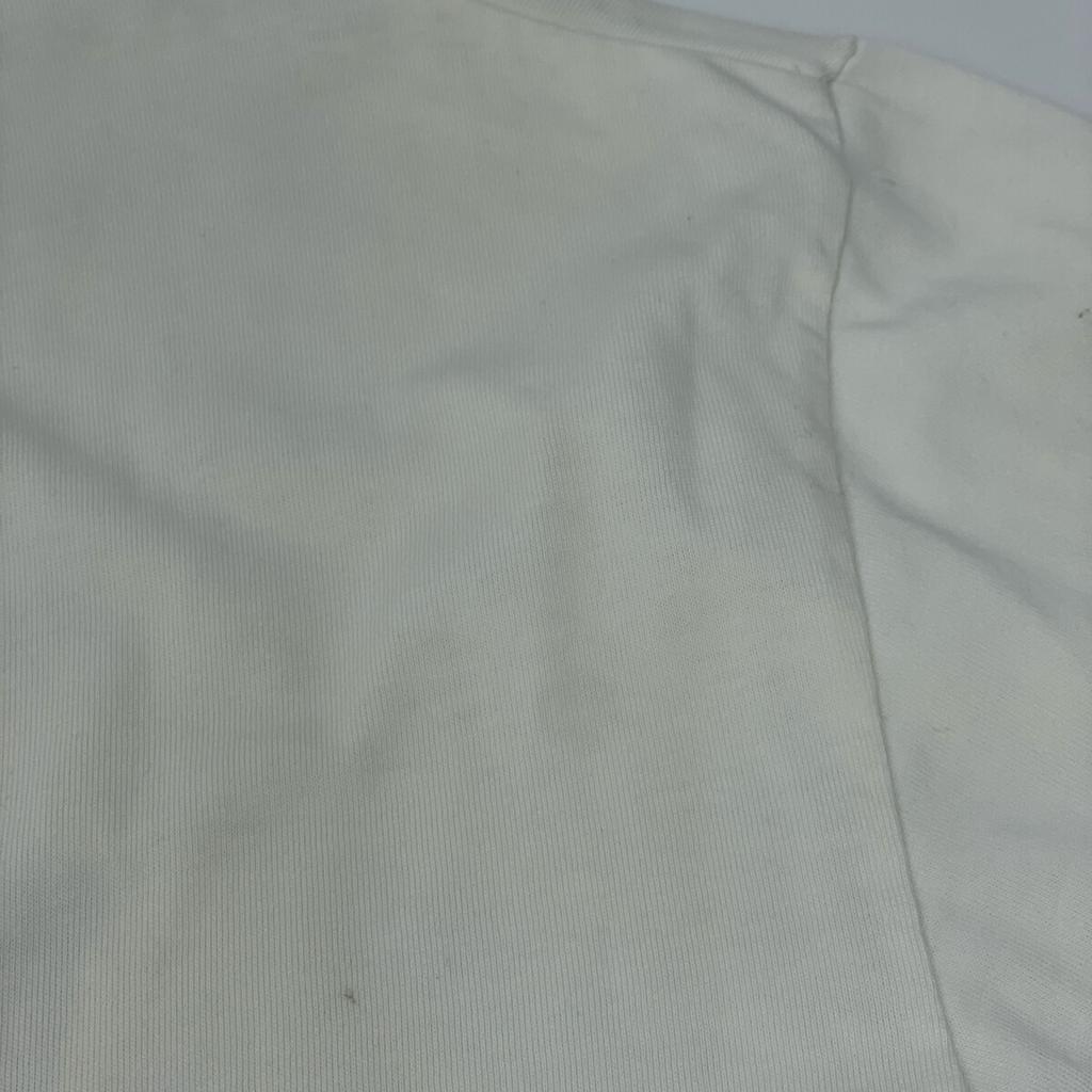 Moncler 23 Year T-Shirt Logo Long Sleeve Shirt Tops L whiteUsed