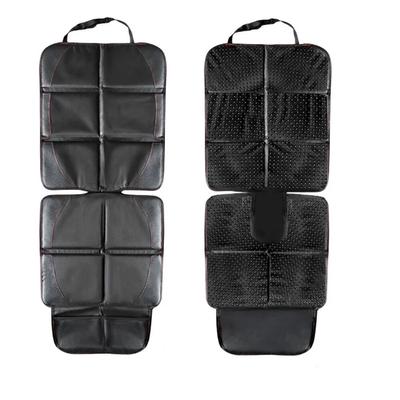 Car Seat Protective Cover with Storage Bag Children Safety Seat Anti-Slip Anti Scratch Mat Pads for Baby Kids Protection Cushion