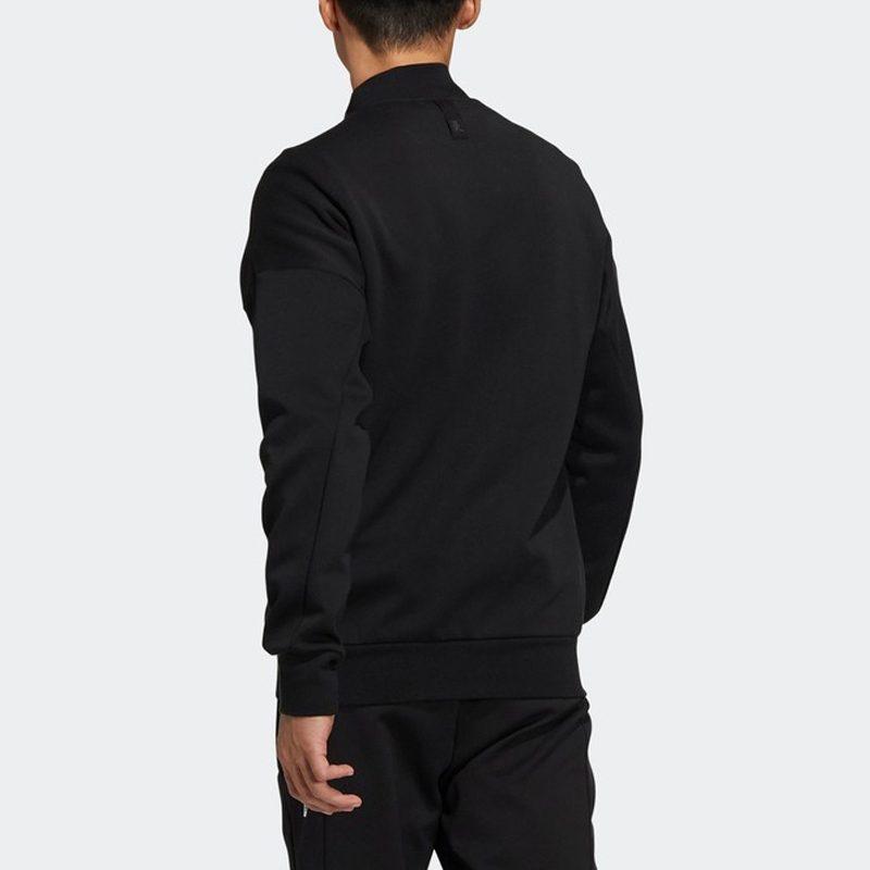 Adidas Jackets Men's Black Stand Collar Moderate Other HE5120