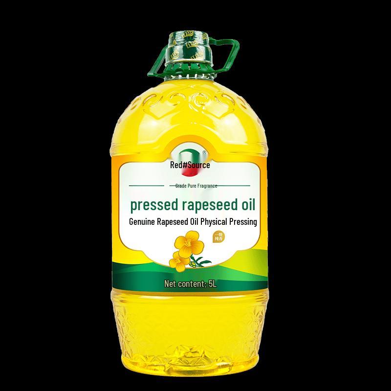 Hongjingyuan Non-GMO Rapeseed Oil, 5L