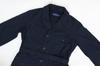 POLO RALPH LAUREN Men’s Twill Belted Coat, Navy, Size L, Classic Belted Outerwear Jacket (01010008)
