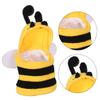 Lustige Haustier Vogel Kleidung Papageien Flugsack Vögel Cosplay Bienen Kostüm für Haustier Vogel Winterkleidung Kostüme Haustier Papagei Hoodie Anzug