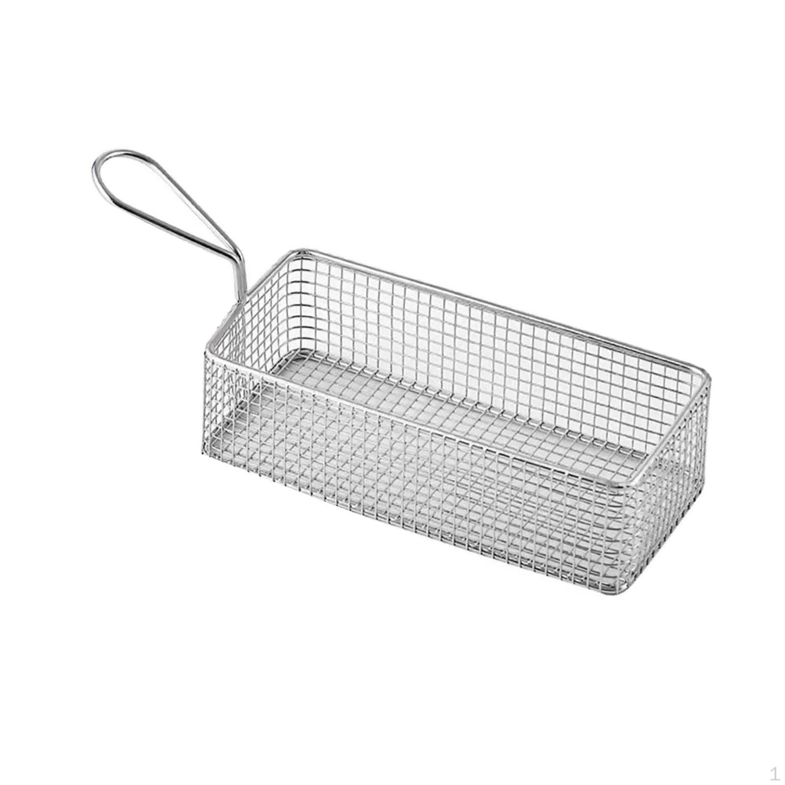 

Корзина для фритюрницы из нержавеющей стали для приготовления вкуснейшего картофеля фри